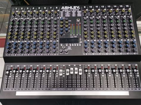 Mixer Audio Ashley King 16 Note Original Produk 16 Channel King16 Note