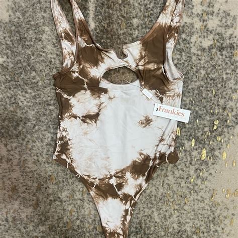 Frankie S Bikinis Swim Frankies Bikini Lottie Tie Dye One Piece