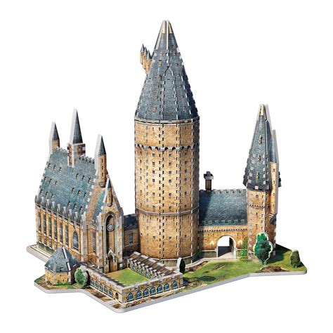 Wrebbit - 3D Puzzle - Harry Potter Hogwarts Great Hall - 850 Pieces ...