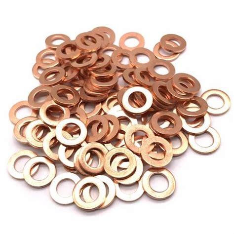 Copper Washers at best price in Mumbai by Grand Metal Corporation | ID: 2850916779491