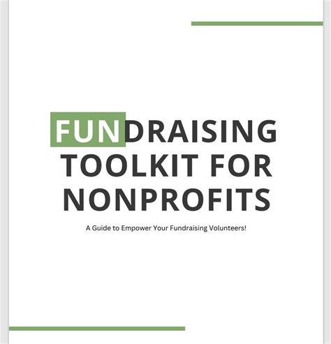 Nonprofit Fundraising Toolkit Digital Download Etsy