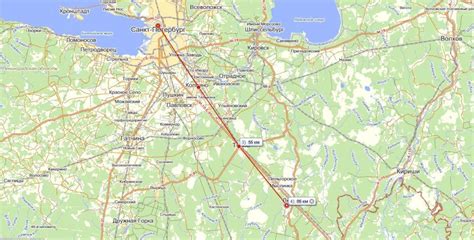 Карта пос вырица