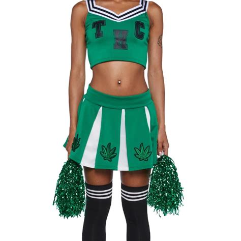 Thc Weed Cheerleader Costume From Dolls Kill Comes Depop