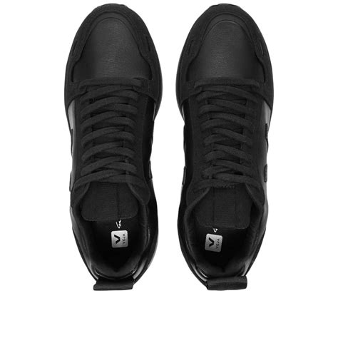 Rick Owens X Veja Hiking Sneaker Black Pearl END GB