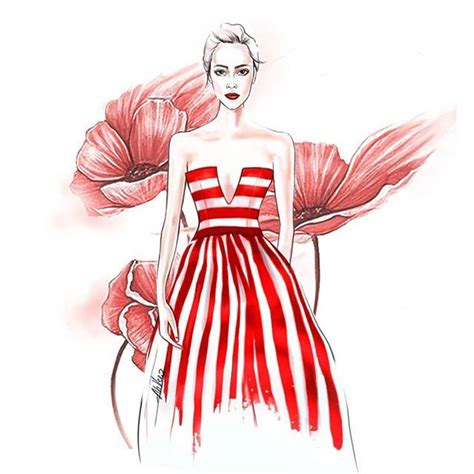 Veronika Ahmatova On Instagram Fashionillustration