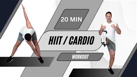 20 Min Full Body Cardio Hiit Workout Entrenamiento Hiit Cardio De