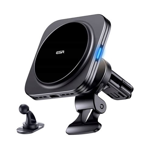 Esr Halolock Magnetic Magsafe Vent Car Mount Wireless Charger Qi W