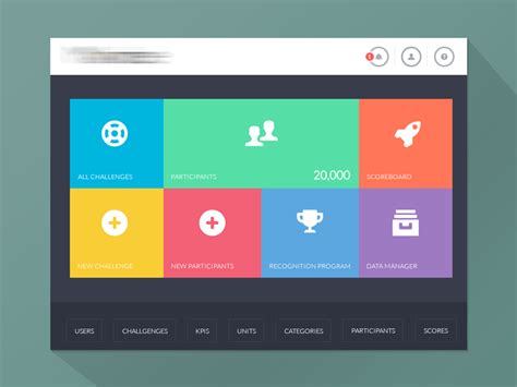 Main Menu Page by Ramil on Dribbble