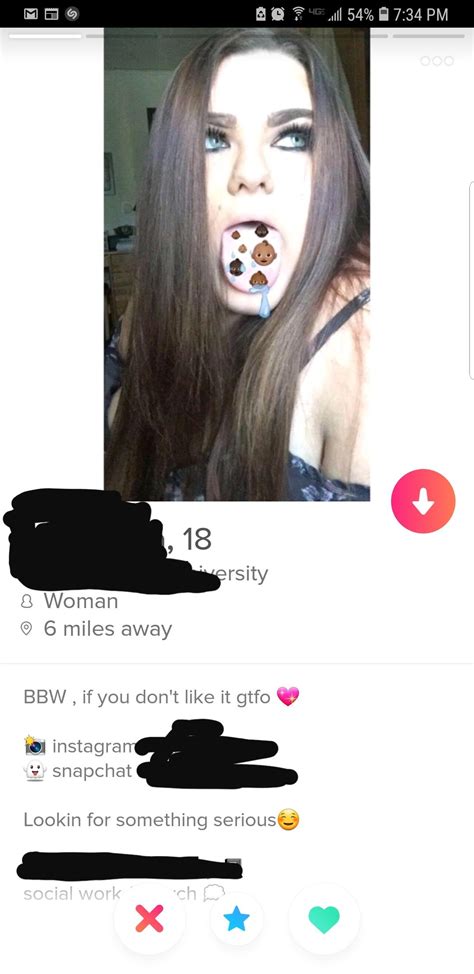 BBW Or Not I Think I Ll Gtfo R Tinder