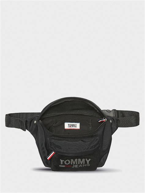 Поясная сумка Tommy Hilfiger AM0AM05530-BDS для мужчин, цвет: Чёрный ...