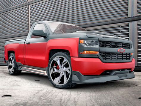 2016 2018 Silverado 1500 Street Series Ground Effects Kit Std Box