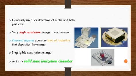 Scintillation Counter And Semiconductor Detector Ppt