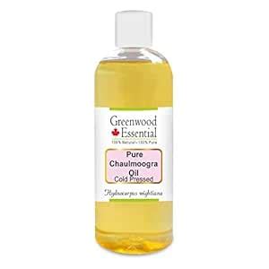 Buy Greenwood Essential Pure Chaulmoogra Oil Hydnocarpus Wightiana