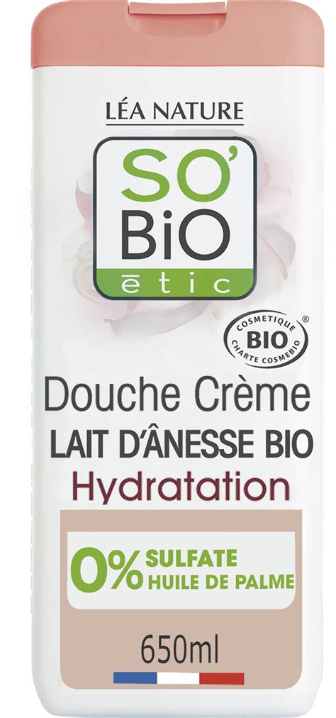 L A Nature So Bio Tic Cr Me Bain Douche Au Lait D Nesse Boutique En