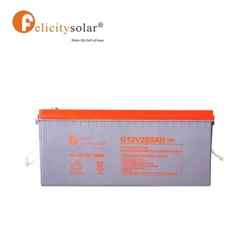 Batterie Panneau Solaire Au Gel Au V Ah Felicity Solar G V Ah