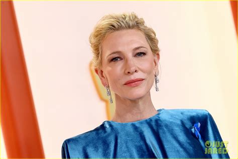 Best Actress Nominee Cate Blanchett Arrives At Oscars In Custom