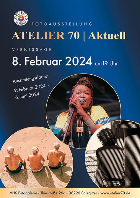 Einladung Zur Vernissage ATELIER 70 Aktuell Am 08 02 2024 ATELIER