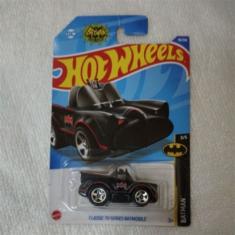 Hot Wheels Classic TV Series Batmobile HW Batman Mainline Series DC Comics Superheroes Tooned