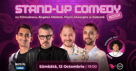 Bilete The Fool Stand up comedy cu Frînculescu Bogdan Mălăele Alex