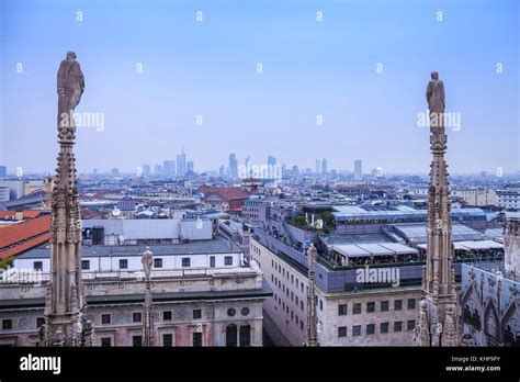 Cityscape of Milan in Italy Stock Photo - Alamy