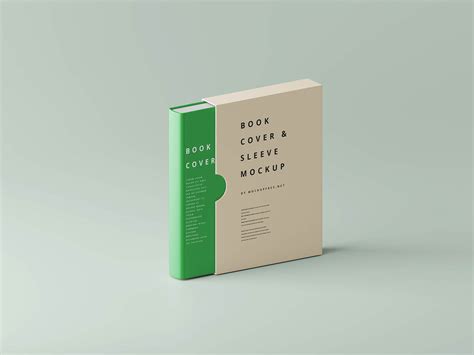 Free Hard Book Cover & Sleeve Mockup PSD - Good Mockups