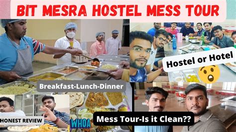 Bit Mesra Hostel Mess Tour Mess Menu Honest Review Hostel Food