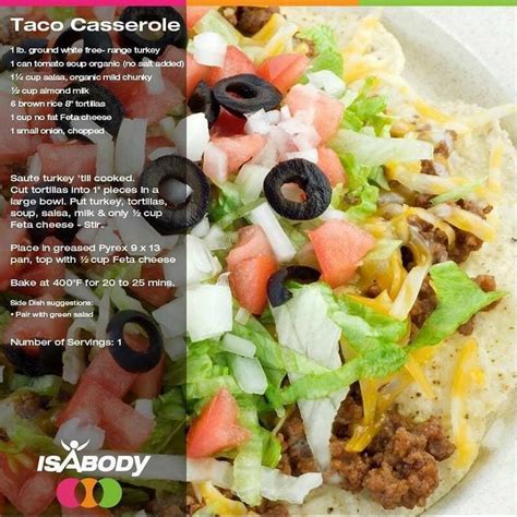 Isagenix Healthy Meals & Recipes - 400 to 600 Calories Each