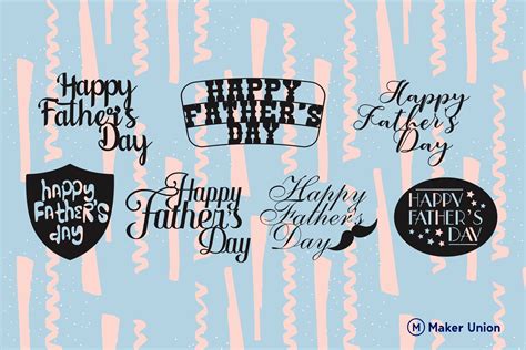 Father S Day Free DXF Files Maker Union