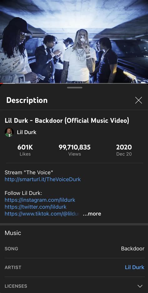 ‘backdoor Close To 100m Keep On Streaming🔥💯 Rlildurk