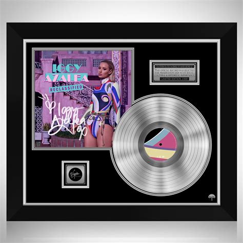 Iggy Azalea - Reclassified Platinum LP Limited Signature Edition Custom ...