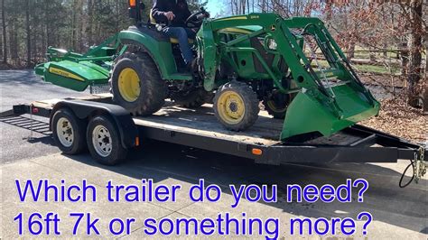 17 Which Trailer Do You Need For Your Compact Tractor Youtube