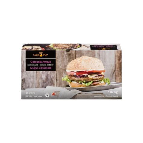 Co Op Gold Colossal Angus Beef Burgers S Kg