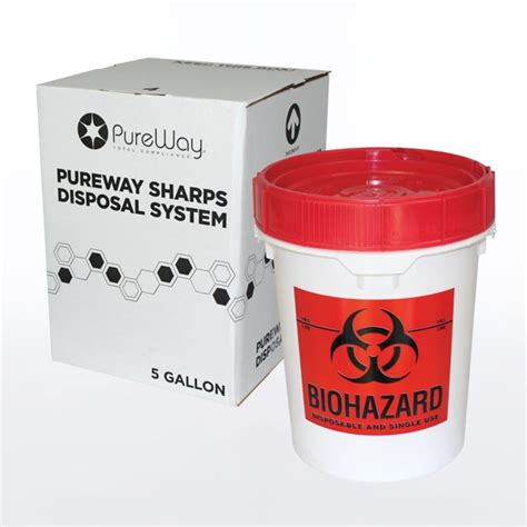 5 Gallon Sharps Disposal System Medsharps