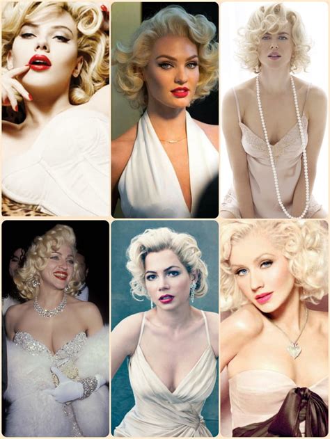 Marilyn Monroe Lookalikes Scarlett Johansson Candice Swanepoel