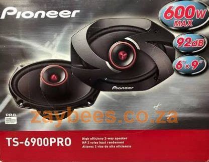 Pioneer Ts Pro Series W X Speakers W Rms