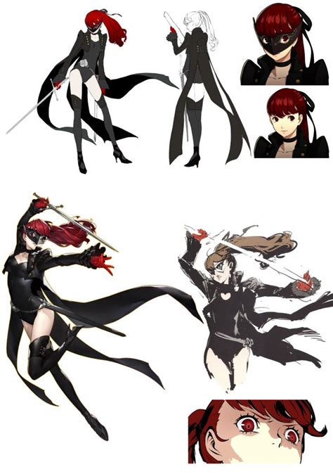 Persona 5 Violet Reference Em 2024 Ideias Para Personagens