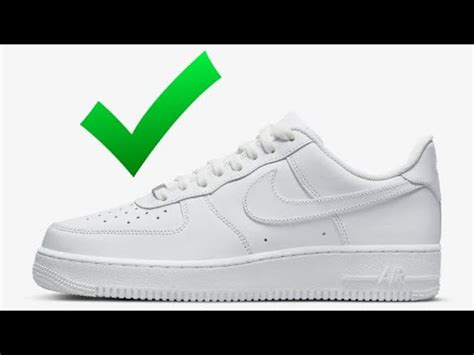 Come Nascondere I Lacci Delle Scarpe Nike Air Force Youtube