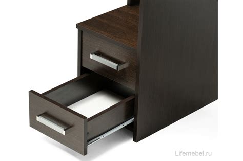 Компьютерный стол Джаз-24 левый венге — купить в Москве по цене 6 240 руб.