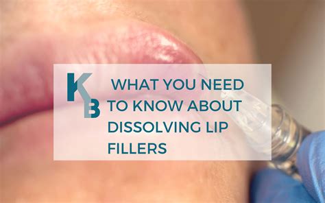 Dissolving Or Removing Lip Fillers Essence Medical