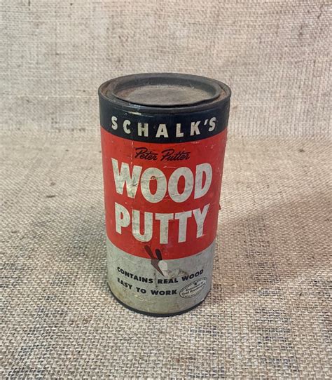 Schalks Wood Putty Peter Putter Vintage Advertising Etsy