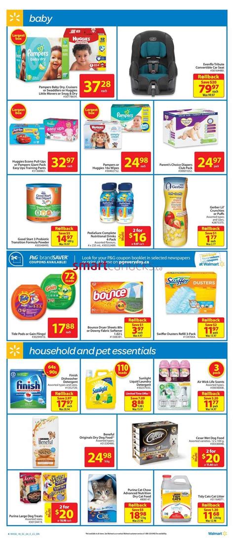 Walmart Supercentre On Flyer January To