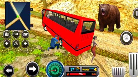 Uphill Off Road Bus Driving Simulator D Bus Driving Gameplay