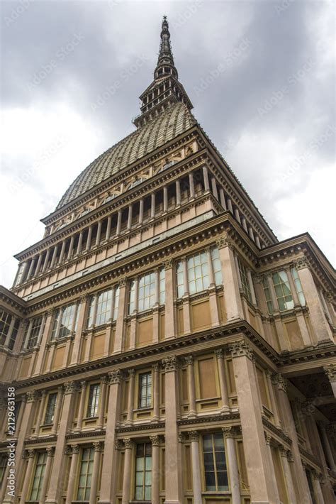 The Mole Antonelliana In Turin Italy It Is A Major Landmark Building