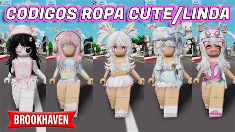 Códigos ropa CUTE LINDA GRATIS en Brookhaven RP ROBLOX roblox