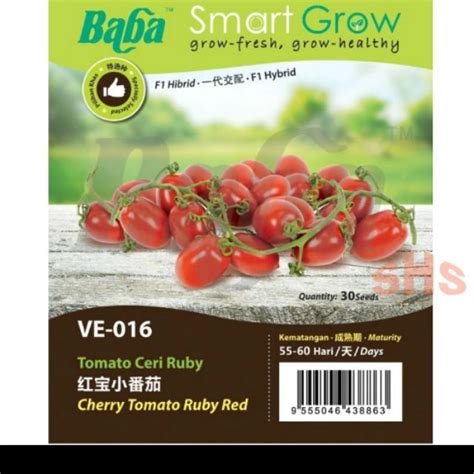 Vegetable Seed Baba Tomato Seeds Cherry Tomato Ruby Red Or Tomato Red