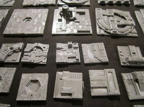 Star Wars Death Star Surface Tiles Set Various Sizes Diorama Etsy