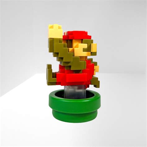 8-bit Mario Amiibo classic Colors 30th Anniversary Series Figure - Etsy