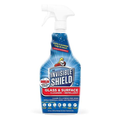 Invisible Shield 25 oz. Glass & Surface Cleaner + Repellent | Bed Bath ...