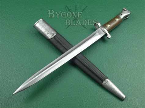 British 1888 Mk II Lee Metford Rifle Bayonet. Enfield 1902. #2108005 | Bygone Blades