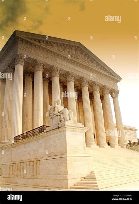 Supreme Court building in Washington, DC Stock Photo - Alamy